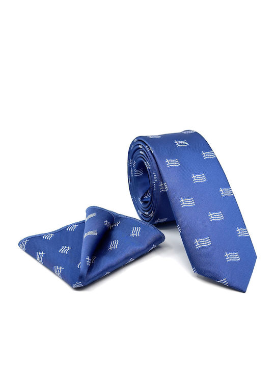 Legend Accessories Подредба Мъжка Вратовръзка в Син Цвят