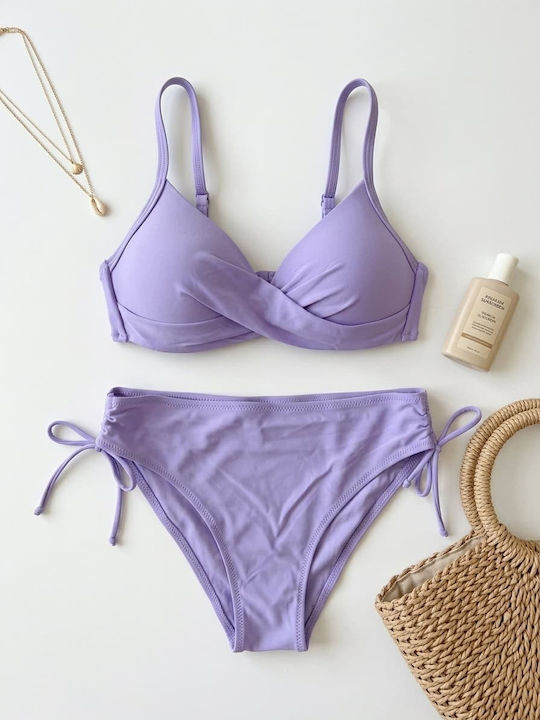 Set Bikini Λιλά