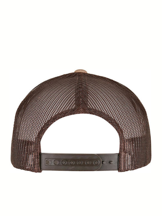Șapcă Retro Camionagiu 6606mc Flexfit Multicam Maro Arid