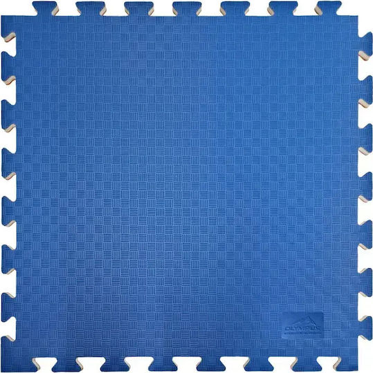 Olympus Sport Gym Puzzle Mat Double Sided Red/Blue 50x50x2.5cm 1pc