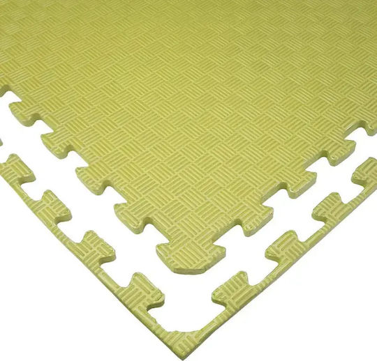 Olympus Sport 606065.1.3cm.Blue Gym Puzzle Mat Double Sided Blue/Yellow 100x100x1.3cm 1pc