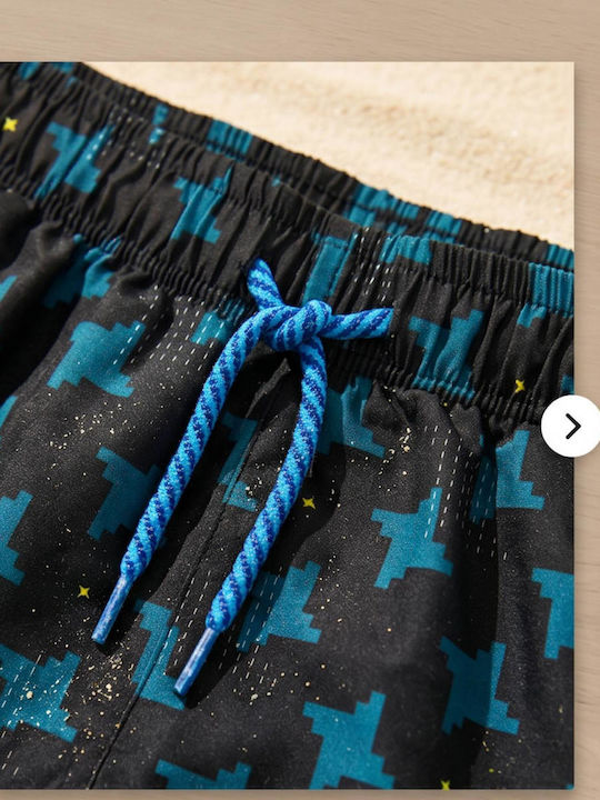 Crool Παιδικό Μαγιό Βερμούδα / Σορτς Blue Pattern