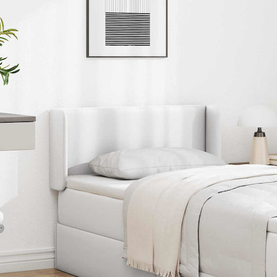 vidaXL Back Cushion for Wooden Bed Headboard White 40.5x40.5cm