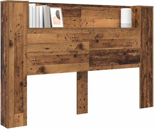 vidaXL Tăblie de pat din lemn maro 160x103.5cm