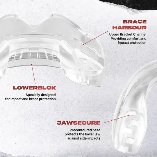 Safejawz Ortho Schutzmaske Transparent
