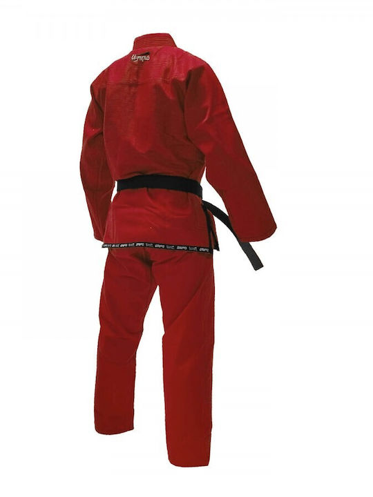 Olympus Sport Uniformă Masculină Brazilian Jiu Jitsu Roșie