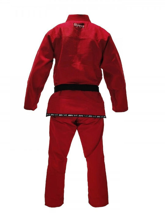 Olympus Sport Uniformă Masculină Brazilian Jiu Jitsu Roșie