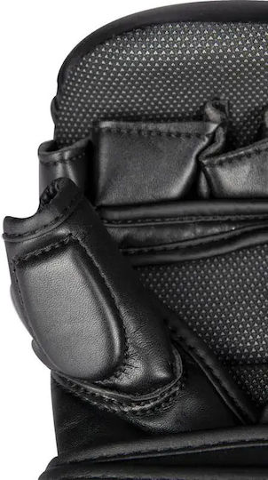 Top Ten Contender MMA-Handschuhe Schwarz Goldfarben