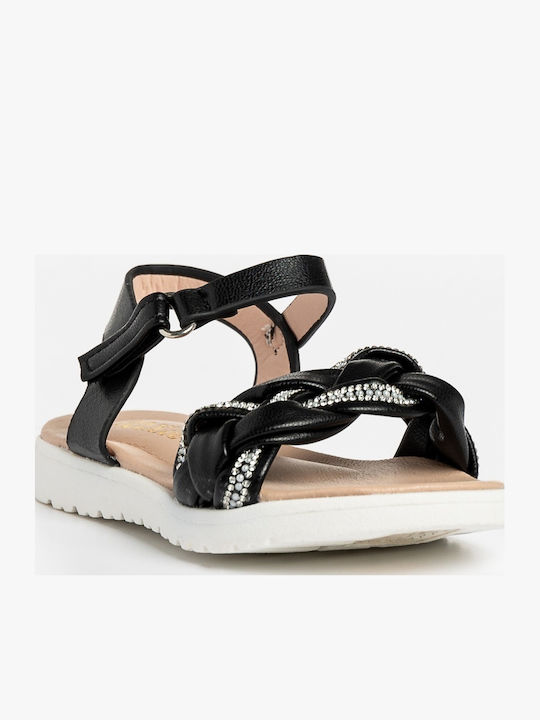 Sandale Tip Pantof Negre