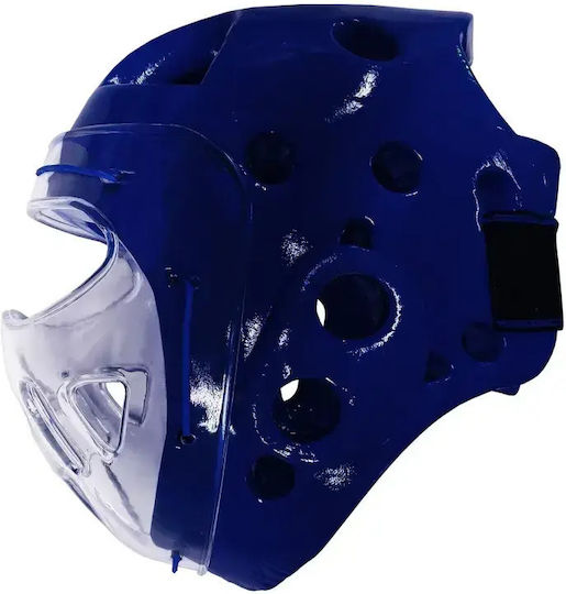 Foam Headgear Full Protection Pc Mask Blue