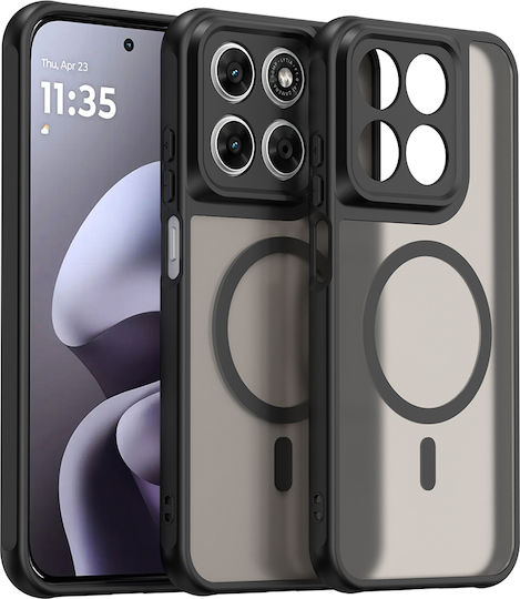 Techsuit Handyhülle Kunststoff Schwarz Motorola Moto G87 / G77 / G67