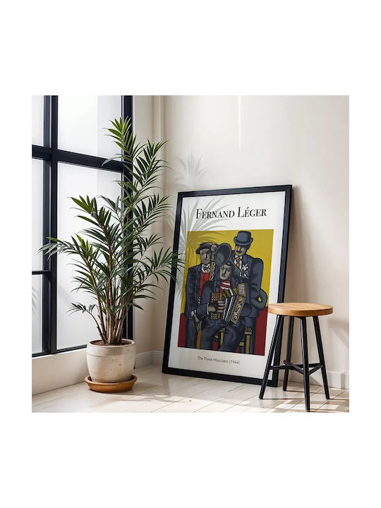 Poster Fernand Leger Three Musicians Art131 40cm X 50cm-56076pd156677