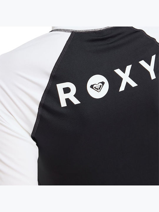 Roxy UPF 50+ Women's Short Sleeve Sun Protection Shirt Black