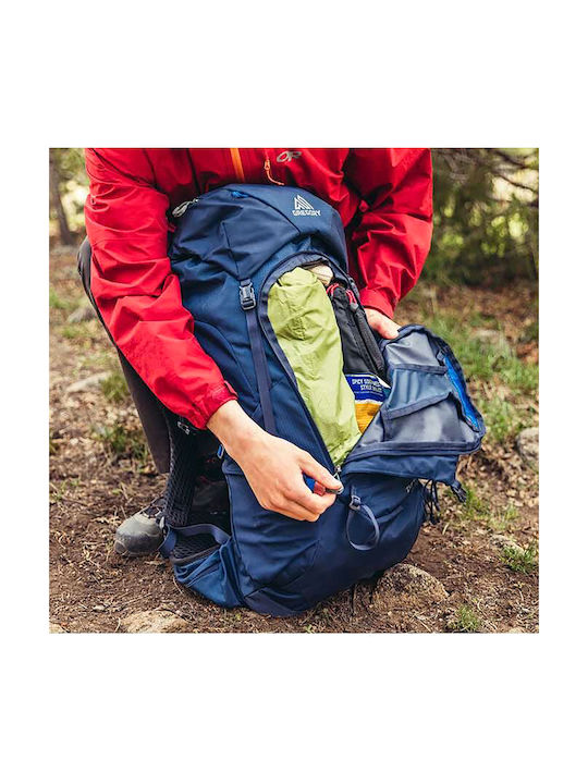 Gregory Zulu Mountaineering Backpack 40lt Waterproof Blue Hiking