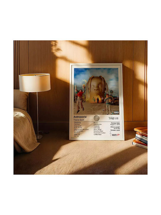 Music Poster Travis Scott Ms002 40cm X 50cm-49722pd156905 Music Poster Travis Scott Ms002 40cm X 50cm-49722pd156905