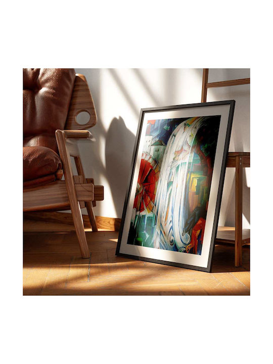 Poster Franz Marc Bewitched Mill Art127 40cm X 50cm-56073pd156680