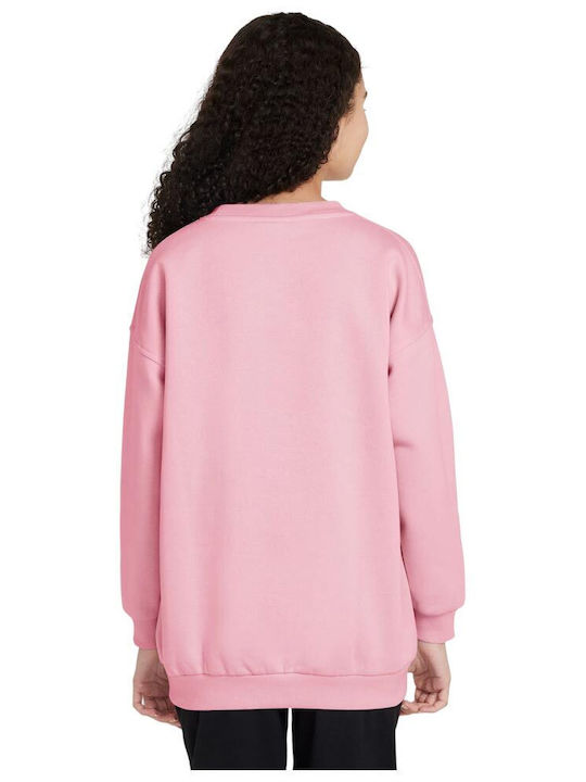 Fleece Kids Sweatshirt Pink Nsw Club