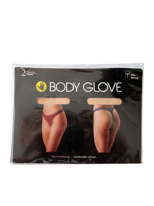 Damen-Slips 2er Pack Beiges