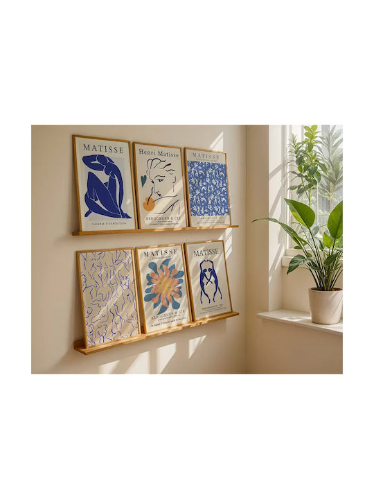 Poster Matisse Blue Lined Bodies Art023 40cm X 50cm-55987pd156876