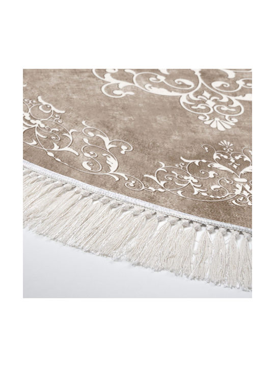 Conceptum Hypnose Χαλί Στρογγυλό Beige-White Φ160cm
