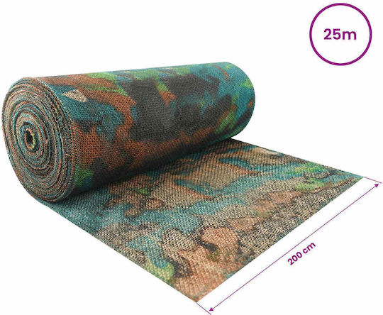 vidaXL Decorative Fabric 200x2500cm Pattern