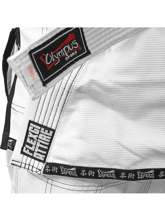 Olympus Männliche Karate-Kampfsportuniform Weiß