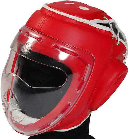 Olympus Sport 4008502.S.Black Boxing Helmet Adult Full Face Black