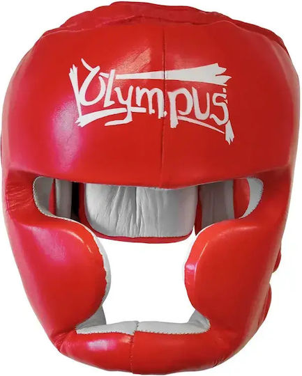 Olympus Sport 4068405 S Mavro Boxhelm Erwachsene Volles Gesicht Leder Schwarze
