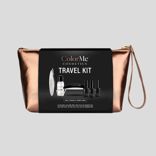 Set De Manichiură Semi-Permanentă De Călătorie În Geantă Compactă Kit De Călătorie Colorme Cosmetics 7 Piese