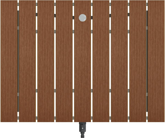 vidaXL Pool-Dusche 52x6cm Braun