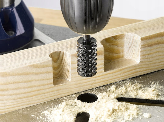 Cylindrical Rasp File Wood Scraper 15 Mm Hex Falon-tech