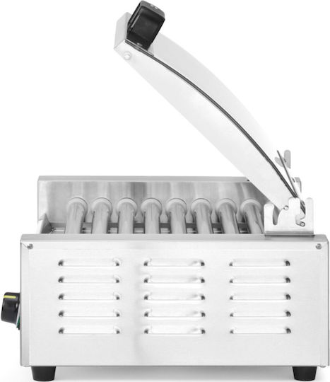 Hot Dog Roller Warmer Lid 9 Rollers 45 Cm 790 W
