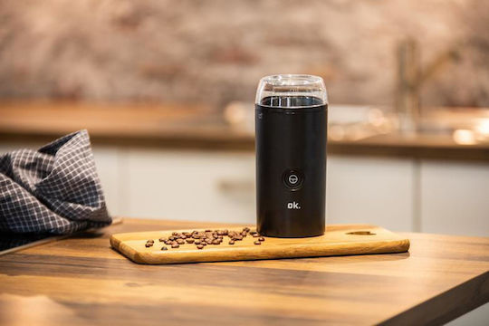Coffee Grinder Ok Ogc 1821 B Black