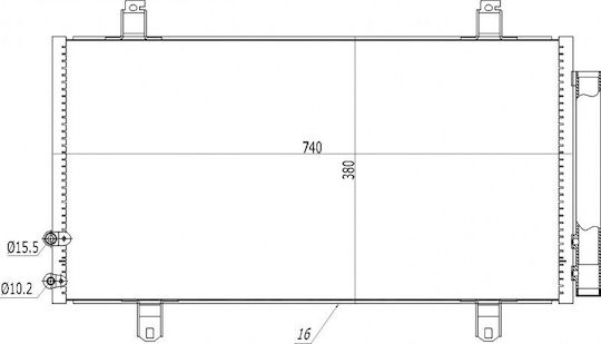 Auto-Kühlschrank Motor Toyota Camry 2011 8846006230