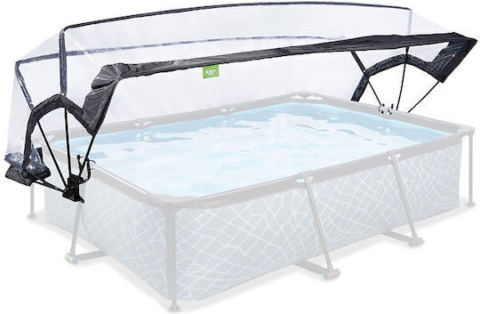 Exit Toys Pool Awning with Length 200cm Black