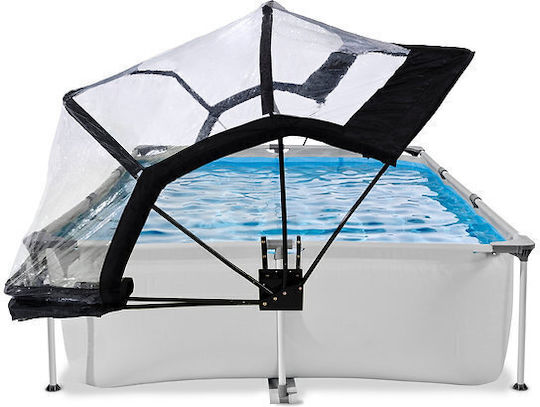 Exit Toys Pool Awning with Length 200cm Black