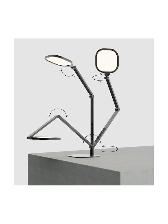 LED Iluminat de birou în Culoare Neagră