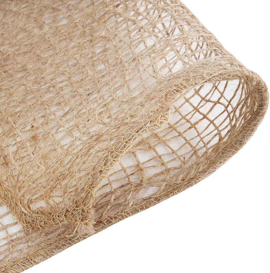 vidaXL Țesătură Decorațiuni Loneta 25x500cm Naturală