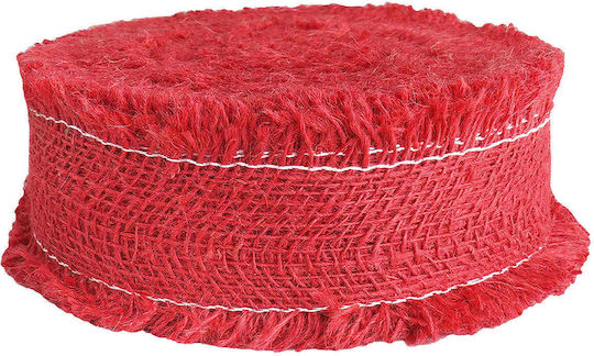 vidaXL Dekorationsstoff 5x2500cm Rote