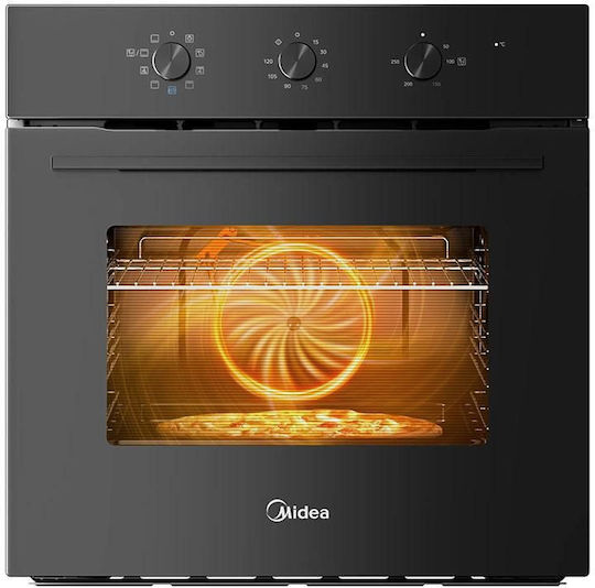 Midea MIH623+MBO65 Фурна с Плот 70л с Индуктивни Котлони Ш57.5см Черен