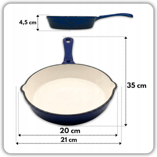 Atusa Hage Gusseisen Pfanne 20cm