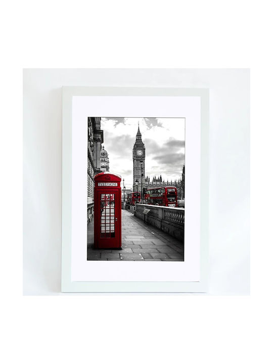 Next Wall Photo Frame Wooden with White Frame