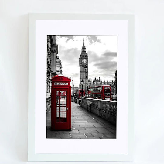 Next Wall Photo Frame with White Wooden Frame 60x40