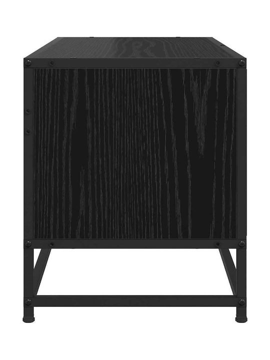 TV Stand Black Oak W80xD34.5xH40cm
