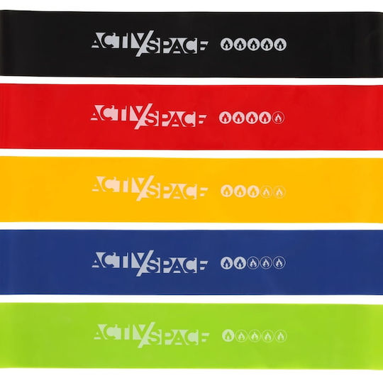 Activ Space Mini Loop Bands Σετ 5τμχ Μπεζ