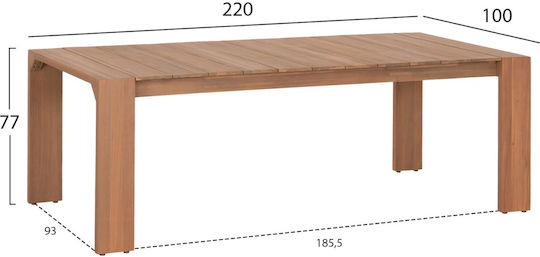 Garten- und Outdoor-Möbelset 7 Stück Akazie Garten- und Outdoor-Möbelset 7 Stück Akazie