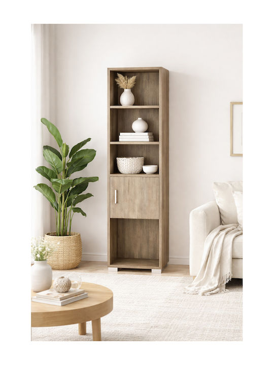 Kids Wooden Bookcase No 13 Gray 40x30x180cm