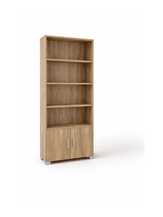 No 12 Bibliotecă pardoseală Lemn Oak 75x30x180cm