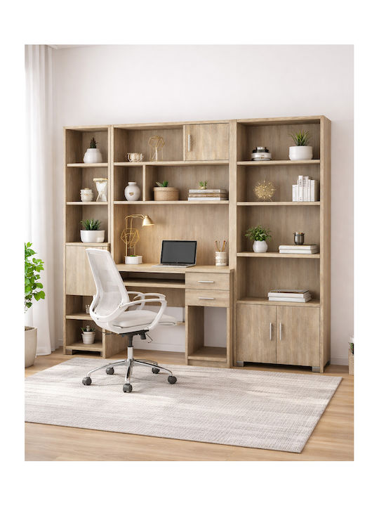 No 12 Bibliotecă pardoseală Lemn Oak 75x30x180cm