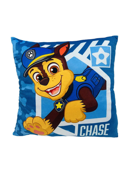 Dimcol Παιδικό Διακοσμητικό Μαξιλάρι Paw Patrol Μπλε 38x38εκ.